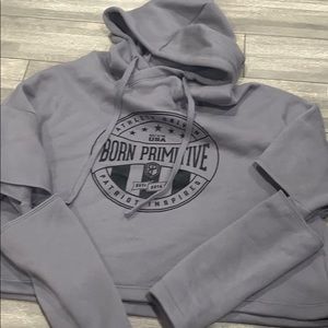 Born Primitive cropped hoodie